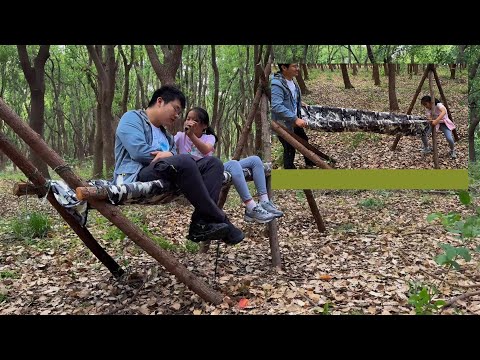 Tripod hammock bed video thumbnail